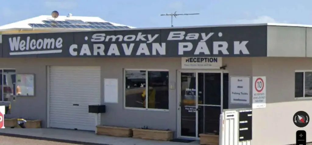 main office smoky bay caravan park